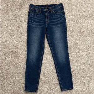 J. Crew Dark Blue Skinny Jeans